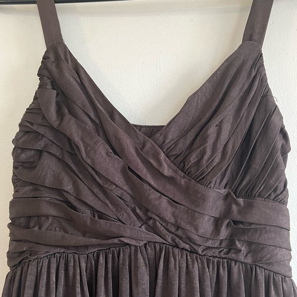 BOGO Zara Basics Chiffon Ruched Party Dress - Picture 5 of 13